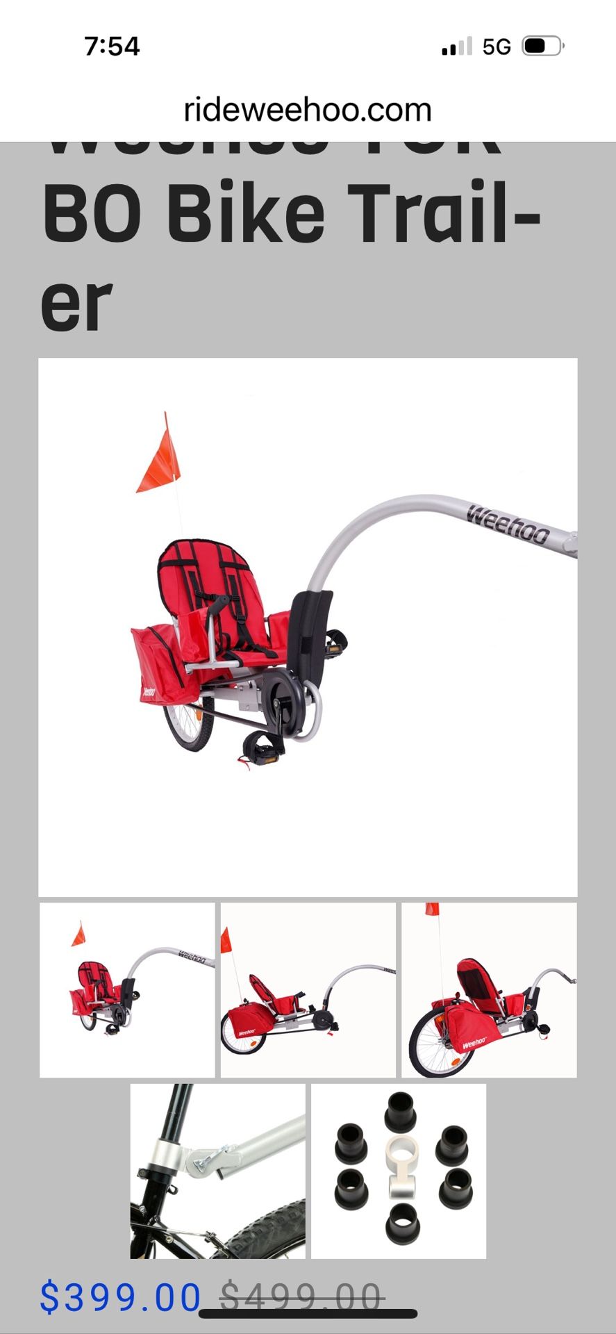 Weehoo Bike Trailer