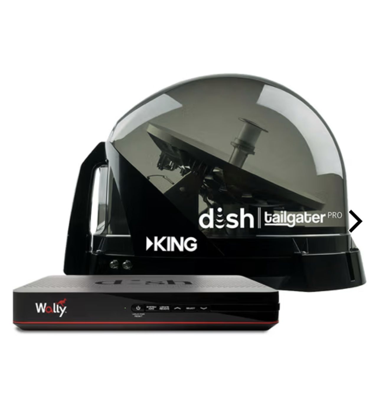 DISH SATELLITE WALLY RECEIVER AND TAILGATER ANTENNA