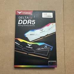 16GB DDR5 6000 White RGB