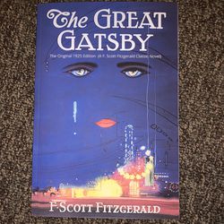 The Great Gatsby By F Scott Fitzgerald 
