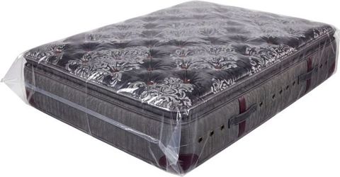 Free delivery! Brand new queen size 14 inches thick pillowtop firm mattress in plastic wrap