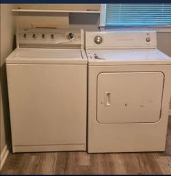 Washer and dryer
