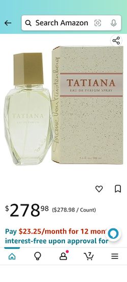 Vintage Tatiana Diane Von Furstenberg Eau De Parfum EDP perfume