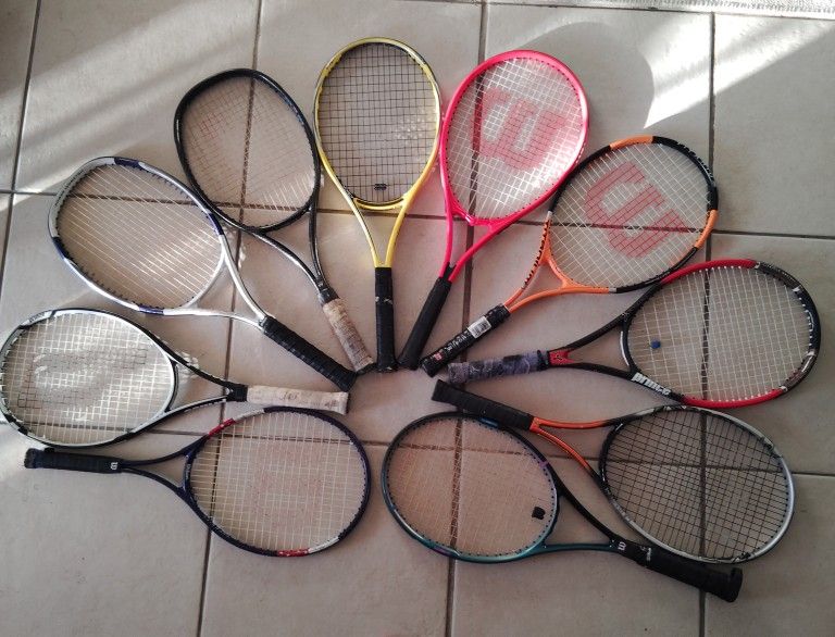 Tennis Rackets ( Head Wilson Prince Yonex...)