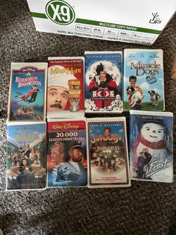 17 cheap VHS Disney tapes