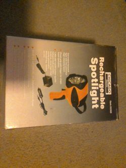 Rechargeable spotlight new