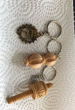 Natraj and Tibet key chains