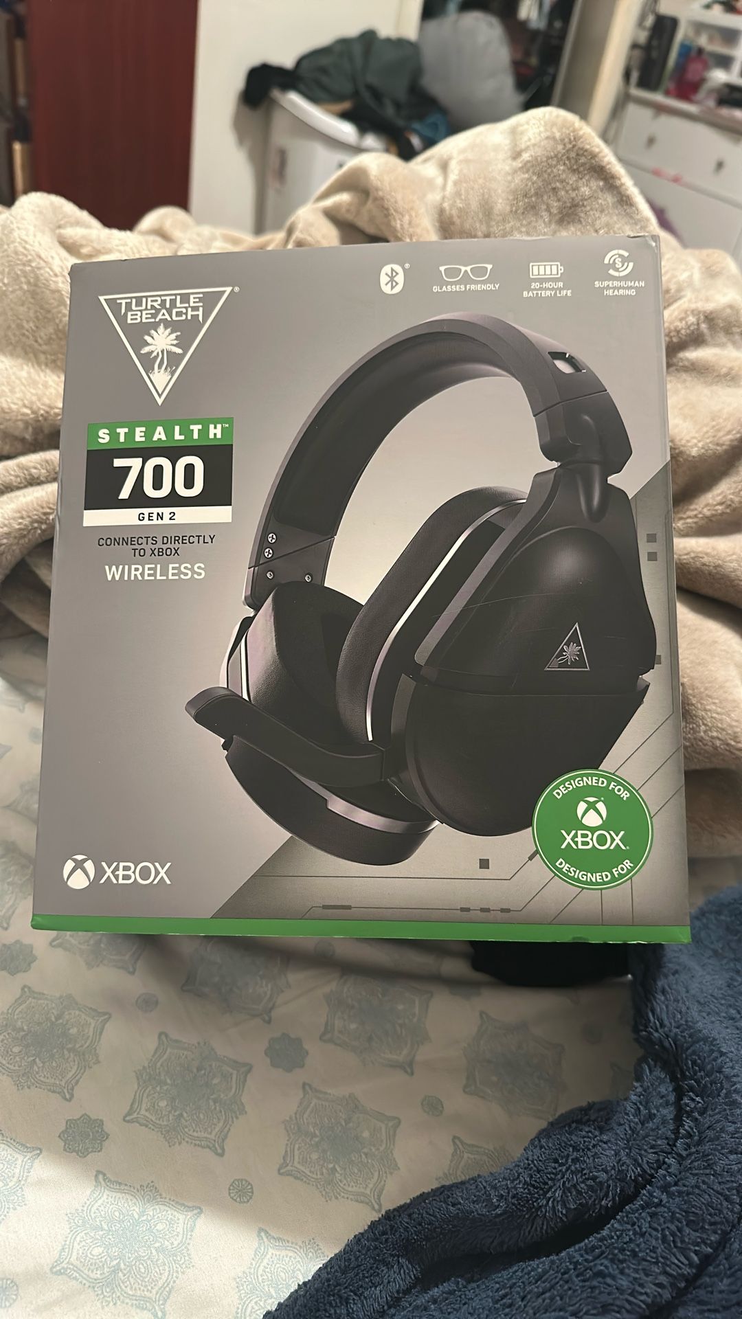 TURTLE BEACH STEALTH 700 Gaming Headset With Built In MIC Connects Automatically To Xbox And PC
