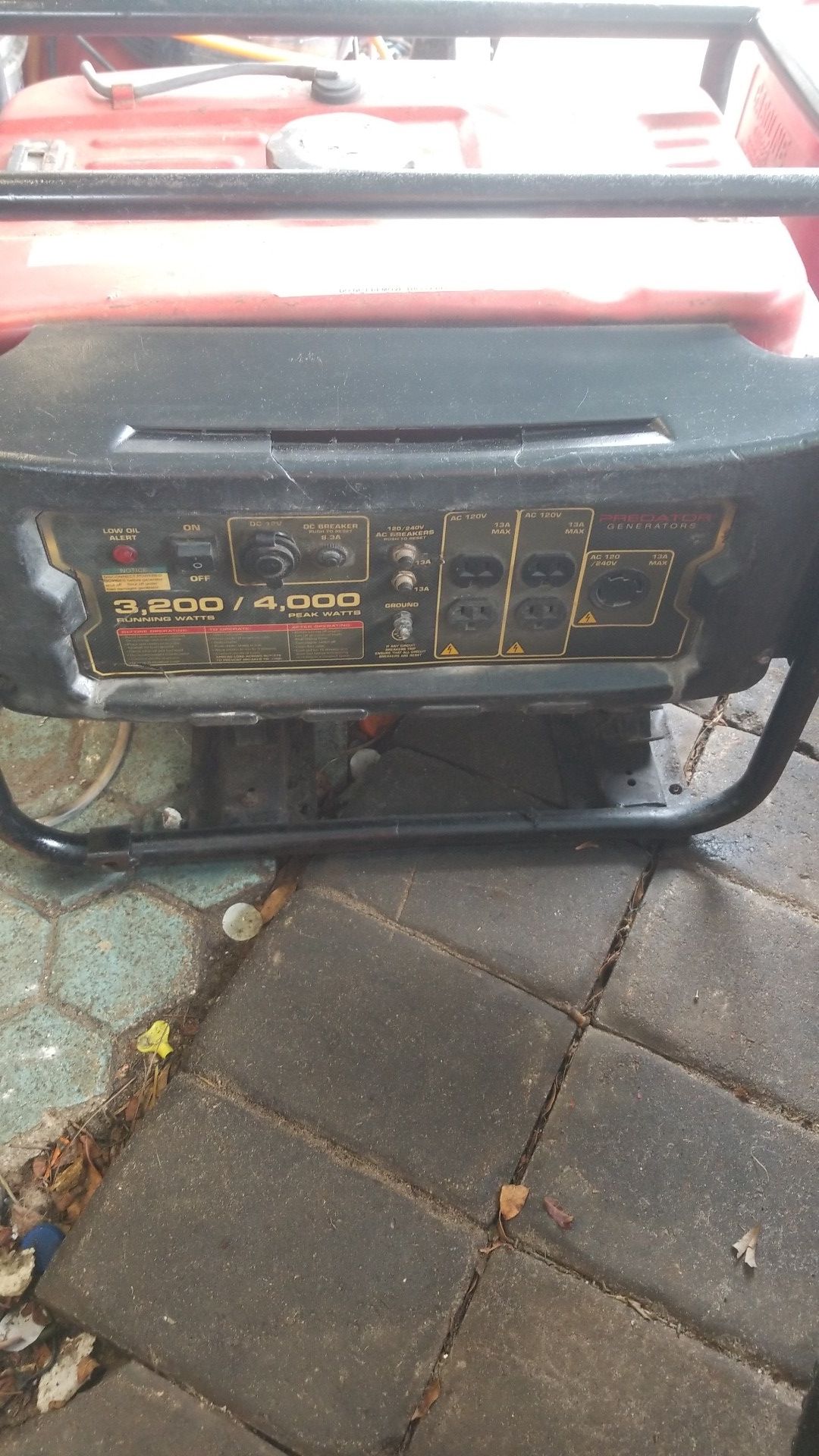 A.S.I.S PREDATOR GENERATOR 4000 WATTS