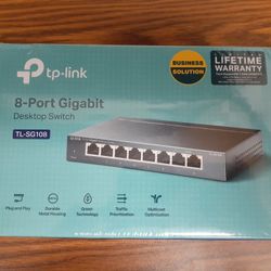 8 Port Desktop Switch