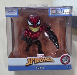 🔥🔥 JADA METALFIGS TOXIN 🩸 MARVEL SPIDER-MAN DIE-CAST COLLECTIBLE – NEW IN BOX 🔥🔥
