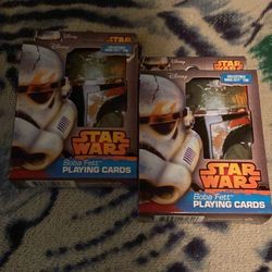 Star Wars Boba Fett Playing Cards
