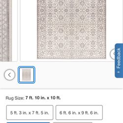 Beautiful Rug Great Price 8x10