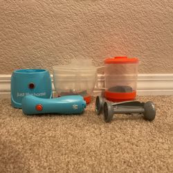 Blender And Mixer With Replaceable Tops