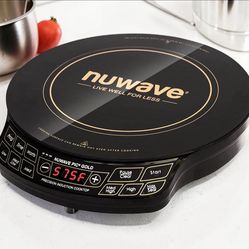 12" Nuwave 12” Precision Induction Portable Cooktop Heats 100°F-575°F