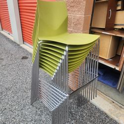 GREEN BAR STOOLS ($50 EACH)