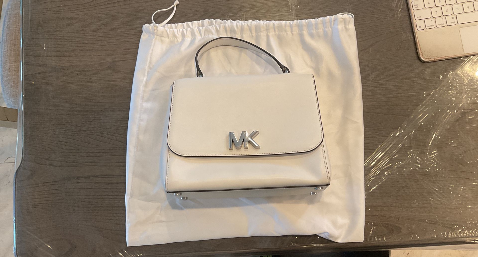 MICHAEL KORS Mott Medium Leather Satchel