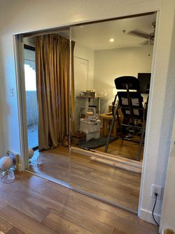 Mirrored Closet Doors