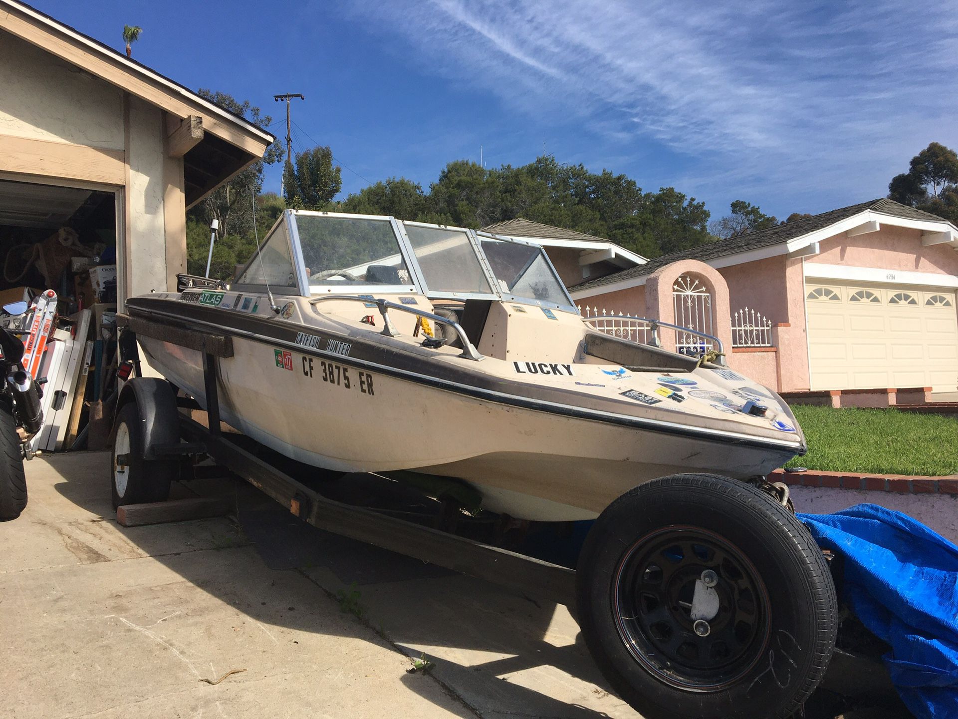 1971 Glastron Pleasure Vessel and Trailer - No Lowball Offers Please