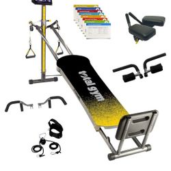 Total Gym Xtreme Home Gym System - Silver/Gray - 350 lb Weight Limit - 1