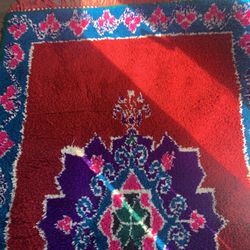 Moroccan Antique Handmade Carpet 