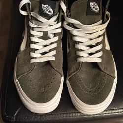 Camouflage High Top Vans