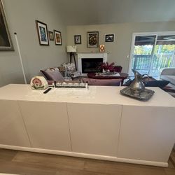 Modern High Gloss Lacquer Sideboard / Buffet Cabinet