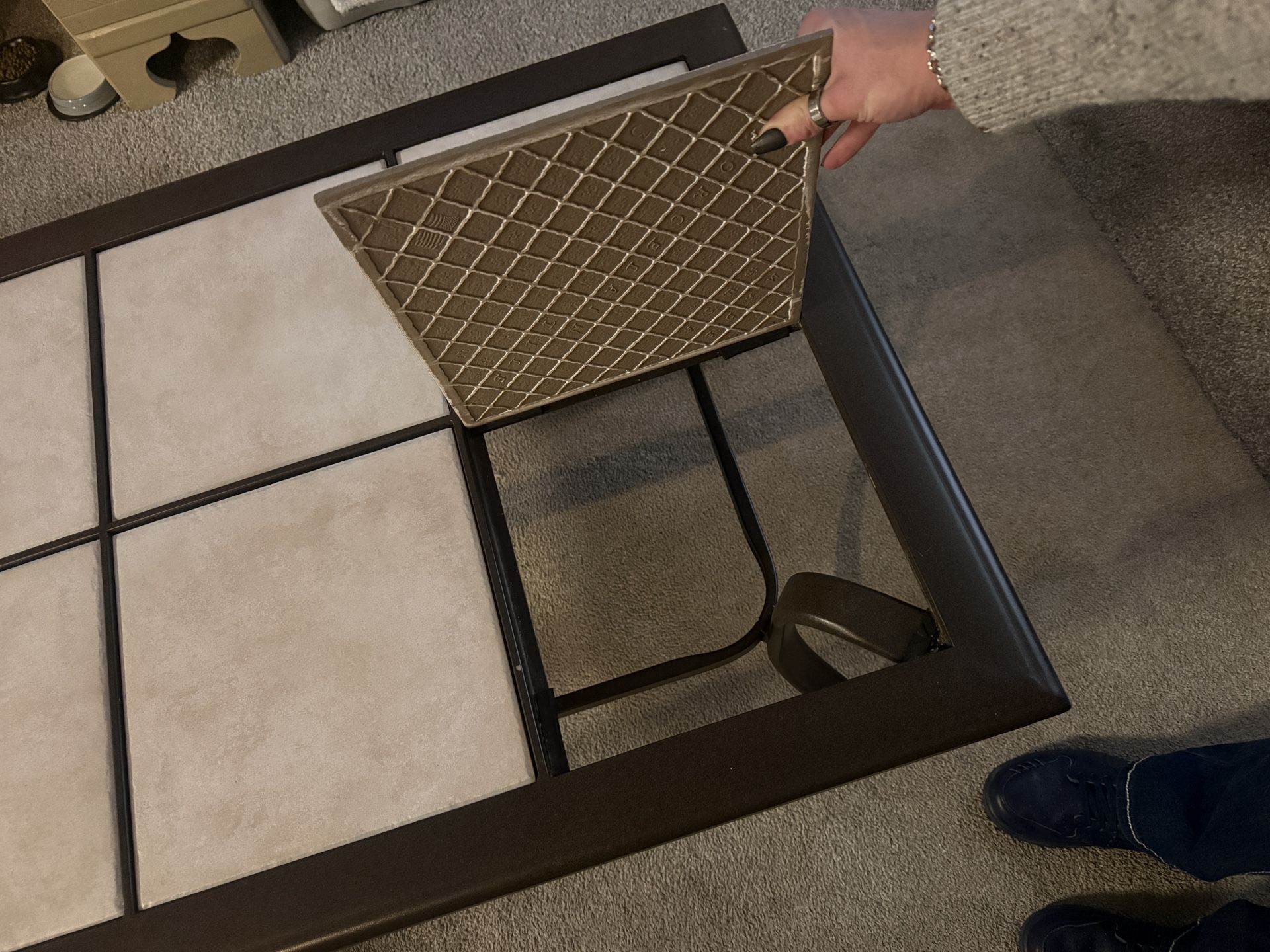 Tile Framed Coffee Table For In Or Out Door Use