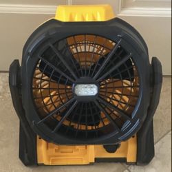 Jobsite Fan Dewalt 20v With Led Light
