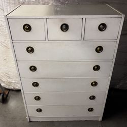 White Wooden Dresser