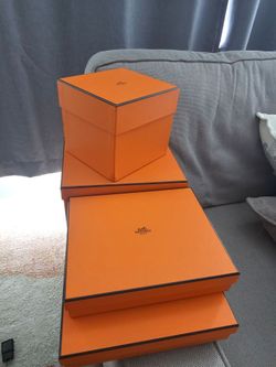 Hermes boxes (empty)