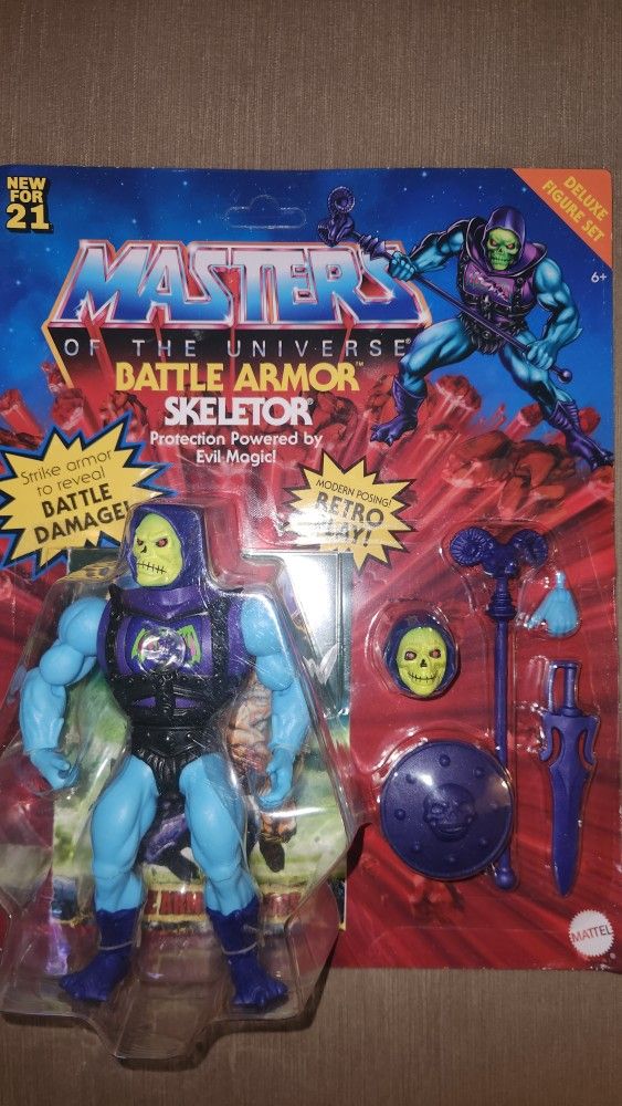 Masters Of The Universe Heman Origins Battle Armor Skeletor