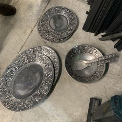 Wilton Pewter Platters