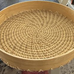 Wicker Serving Tray