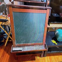 Kid craft deluxe wood easel espresso