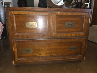 2 Wooden Nightstands / Accent Dressers - $20 for BOTH