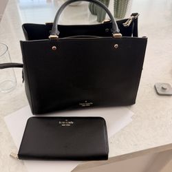 Kate Spade Leila Medium Triple Compartment Satchel With Wallet