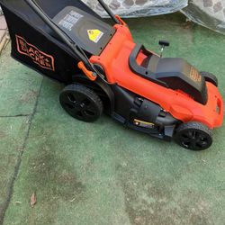 BLACK+DECKER 20 in. 13-Amp Corded Electric Walk Behind Push Lawn Mower