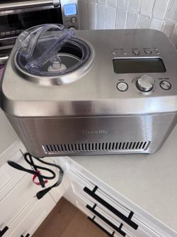 Breville Smart Scoop Automatic Ice Cream & Gelato Maker – Stainless Steel