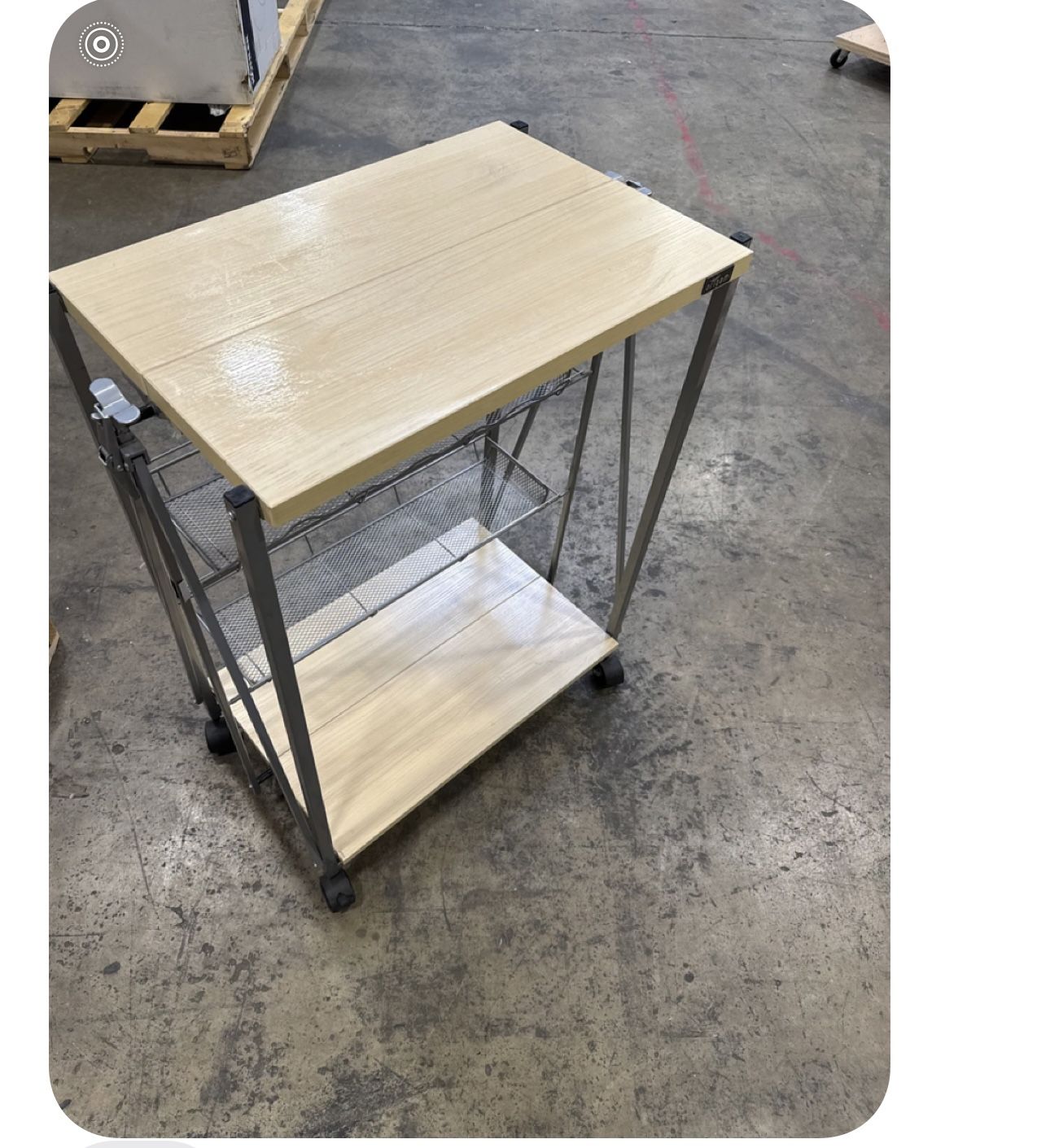 Foldable Desk With Wheels