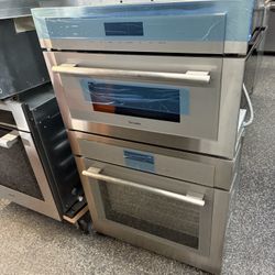 Thermador Masterpiece Stainless Steel 30” Microwave Speed Oven Combo Electric 