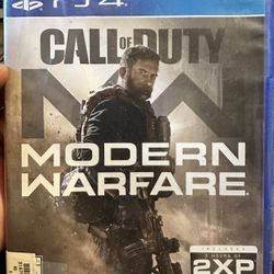 Call Of duty Modern Warfare  PS4