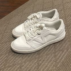 Men’s White Vans Size 10