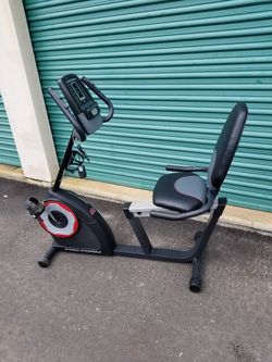 Proform 235 csx recumbent exercise hotsell bike with 18 workout programs