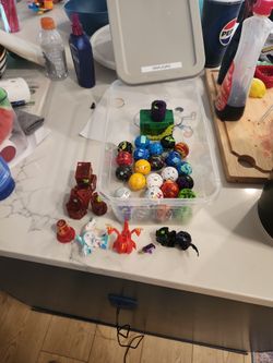 33 Bakugan Toys. Plus 3 Busted Ones