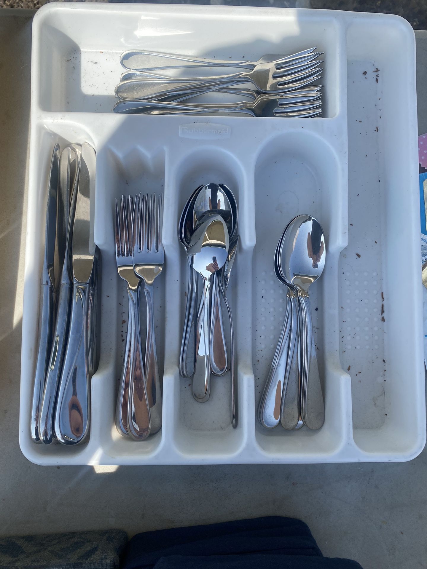 Silverware Set For 8