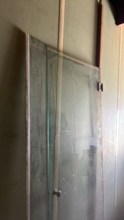 Glass set for shower wall/ door 150$