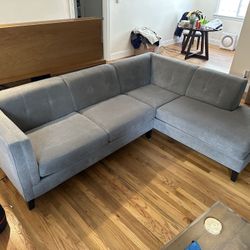  Sectional Sofa And Chaise – Excellent Condition