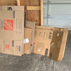 Various Sized Of Moving Boxes 