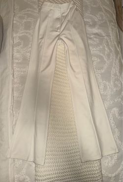 White womens slacks